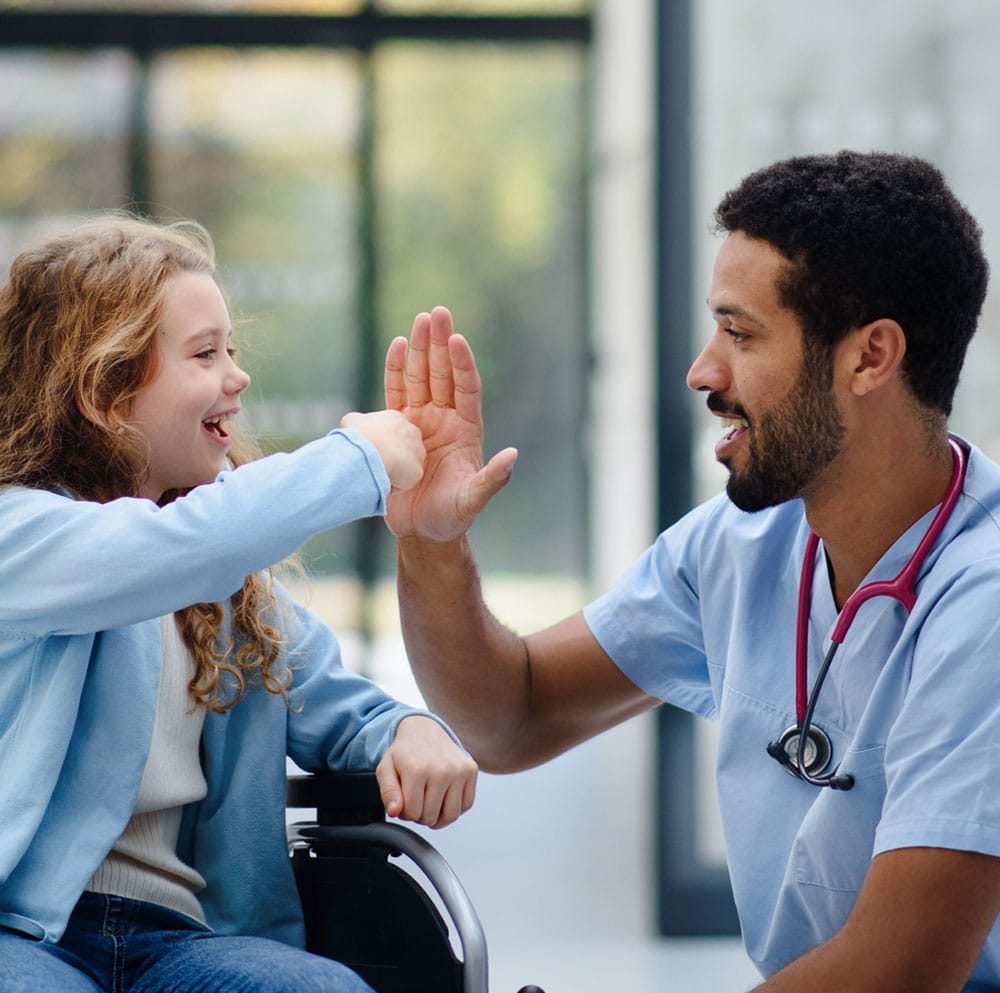 Male-nurse-and-child